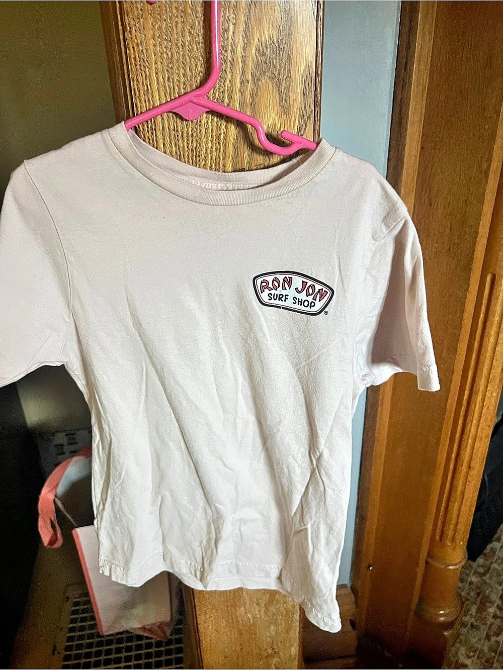 Ron Jon Surf Shop Graphic Tee in Cream